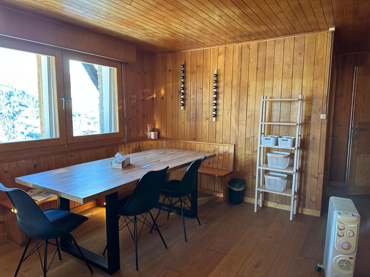 Chalet Edelweiss A Saint-Martin, Val D'Herens Bagian luar foto